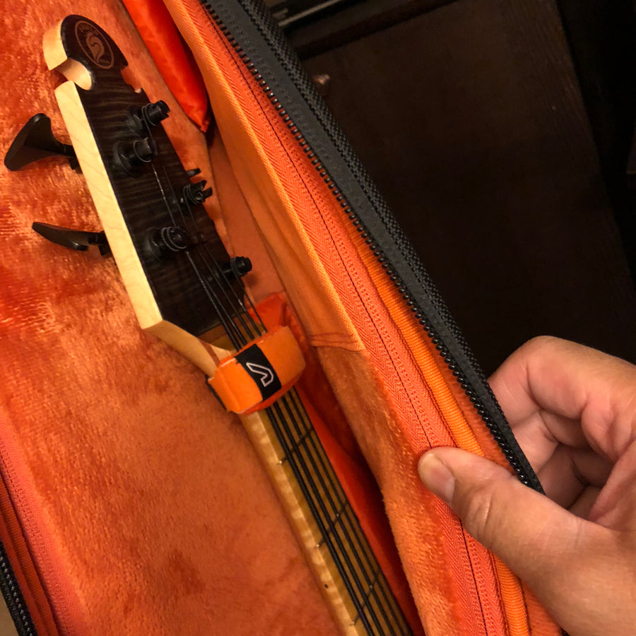 Gruv Gear Receives Utility Patent For Auto-Locking Guitar Neck Brace