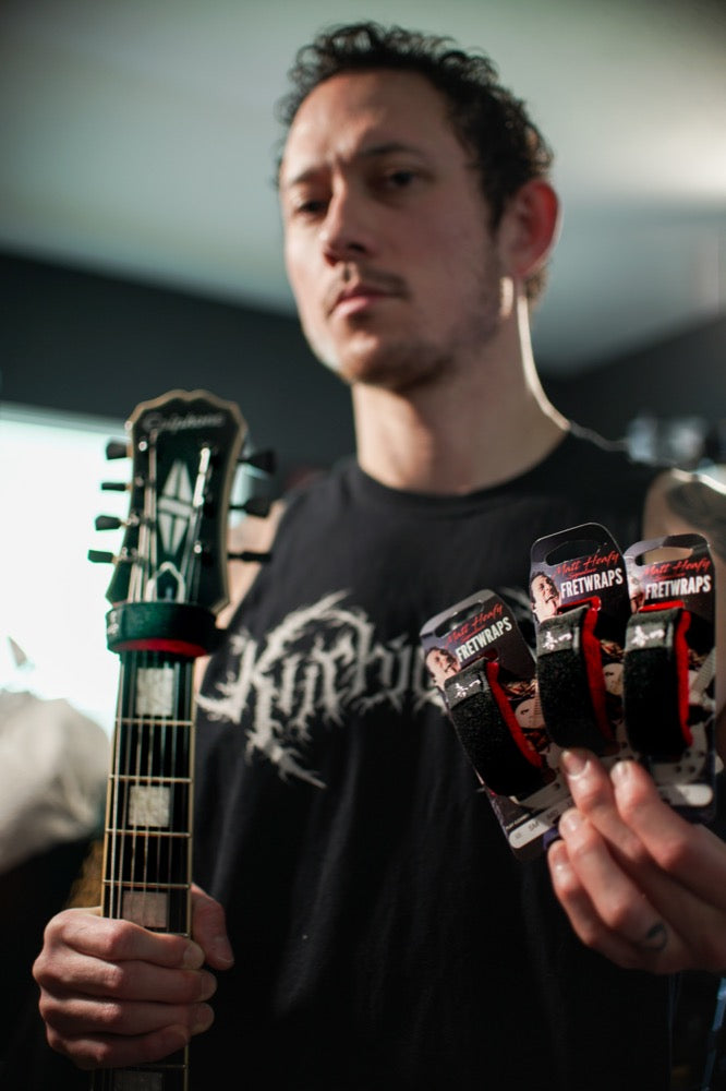 Gruv Gear Launches Matt Heafy Signature FretWraps