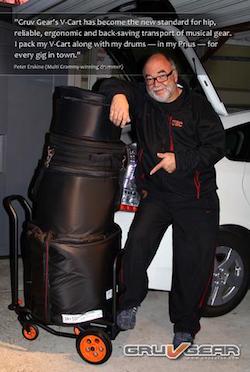 Gruv Gear Welcomes Drummer Peter Erskine As Artist Endorser