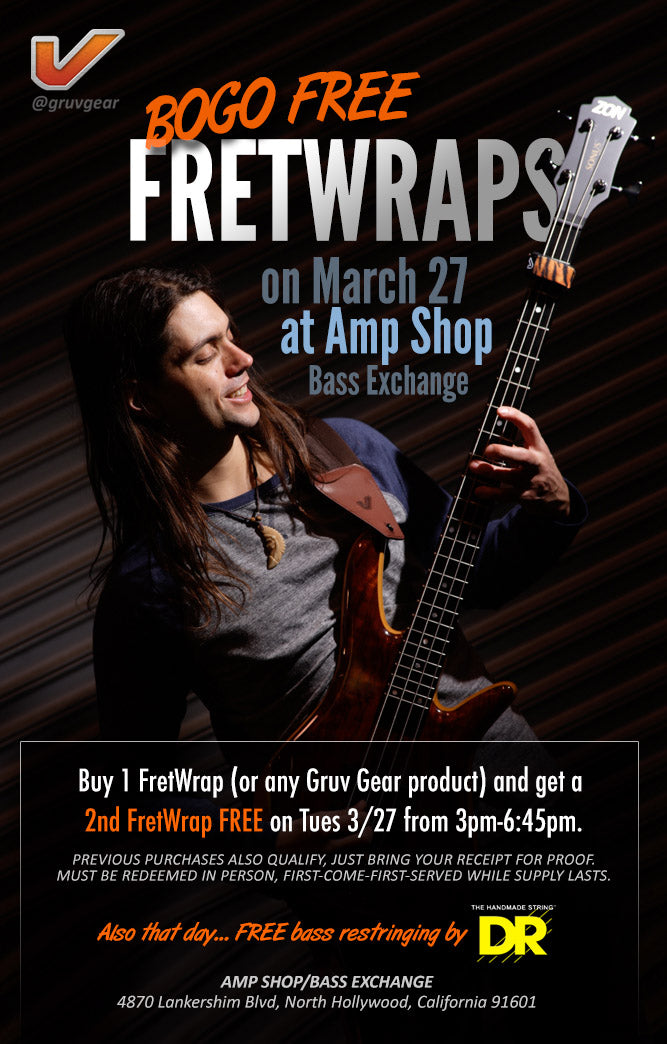 Bass Day at Amp Shop // March 27