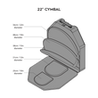 Load image into Gallery viewer, VELOC Cymbal Bag
