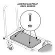Load image into Gallery viewer, Nut &amp; Bolt Set for AMG 750 Deck
