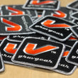 Load image into Gallery viewer, "V" Logo Automobilia Patches (2-Pack)
